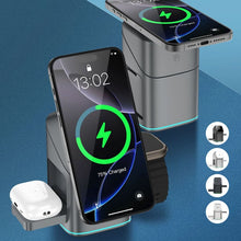 Load image into Gallery viewer, 3-in-1 Wireless Fast Charging Charger