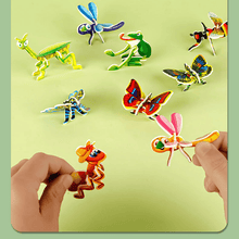 Load image into Gallery viewer, DIY 3D Creative Insect Paper Jigsaw Puzzle