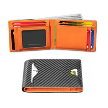 Load image into Gallery viewer, Men&#39;s Slim Wallet With RFID Blocking