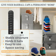 Load image into Gallery viewer, Baseball Cap Organizer
