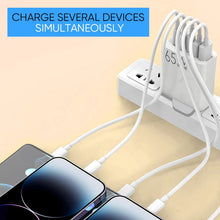 Load image into Gallery viewer, Multi Port Adaptor 65W Fast Charger - US Standard