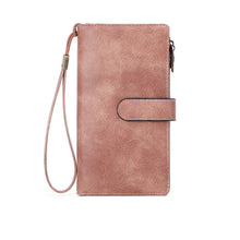 Load image into Gallery viewer, RFID Tri-fold Large Capacity Long Wallet