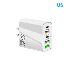 Load image into Gallery viewer, Multi Port Adaptor 65W Fast Charger - US Standard