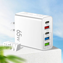 Load image into Gallery viewer, Multi Port Adaptor 65W Fast Charger - US Standard