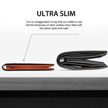 Load image into Gallery viewer, Men&#39;s Slim Wallet With RFID Blocking