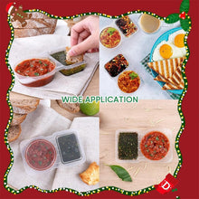 Load image into Gallery viewer, Double Compartment Snack Containers with Lids