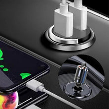 Load image into Gallery viewer, Metal Pull-Ring Invisible Fast Car Charger