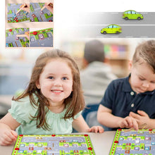 Load image into Gallery viewer, Magnetic Alphabet Car Park Toy