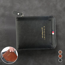 Load image into Gallery viewer, Compact Zip Wallet