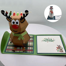 Load image into Gallery viewer, 3D Pop Up Christmas Card