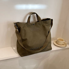 Load image into Gallery viewer, Vintage Canvas Shoulder Bag