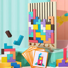 Load image into Gallery viewer, Wooden Stacking Puzzle Toy