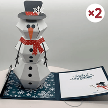 Load image into Gallery viewer, 3D Pop Up Christmas Card