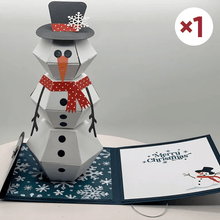 Load image into Gallery viewer, 3D Pop Up Christmas Card