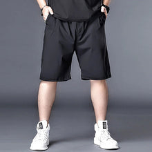Load image into Gallery viewer, Men's Large Size Ice Silk Sports Shorts