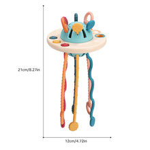 Load image into Gallery viewer, UFO Silicone Pulling Toy