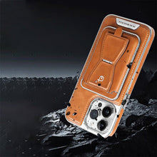 Load image into Gallery viewer, Luxurious Leather Magnetic Phone Case