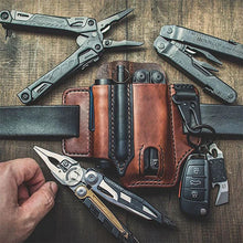 Load image into Gallery viewer, Multitool Leather Sheath