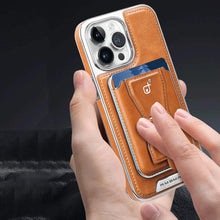 Load image into Gallery viewer, Luxurious Leather Magnetic Phone Case