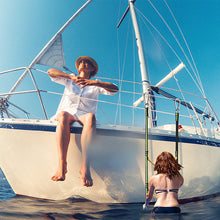 Load image into Gallery viewer, Portable Inflatable Boat Boarding Rope Ladder
