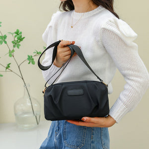 Stylish Pleated Simple Crossbody Bag