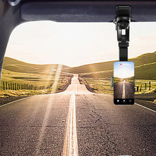 Load image into Gallery viewer, Rotatable Multifunctional Sun Visor Cell Phone Holder