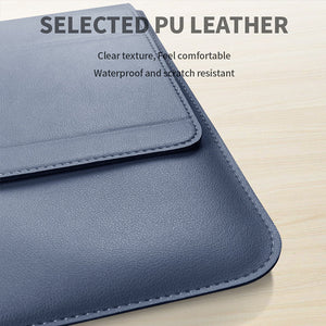 💻New Year Sale - 50% OFF💻Laptop Sleeve Case Leather Case with Adjustable Stand