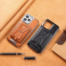 Load image into Gallery viewer, Luxurious Leather Magnetic Phone Case