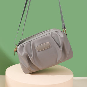 Stylish Pleated Simple Crossbody Bag