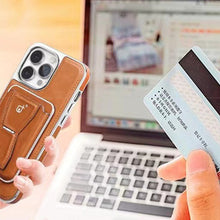 Load image into Gallery viewer, Luxurious Leather Magnetic Phone Case