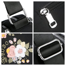 Load image into Gallery viewer, Embroidered Flower Crossbody Bag