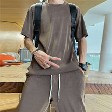 Load image into Gallery viewer, Ice Silk Male Casual Suit