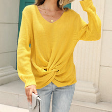 Load image into Gallery viewer, Knotted Knit Sweater