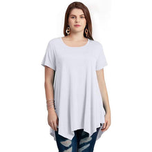 Load image into Gallery viewer, Loose fit comfortable panel T-shirt