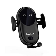 Load image into Gallery viewer, Smart Wireless Auto-Sensing Car Phone Holder Charger