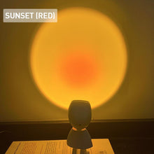 Load image into Gallery viewer, Romantic Modern Robot Sunset Lamp