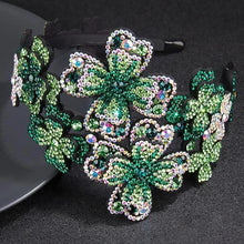 Load image into Gallery viewer, Crystal Flower Headband