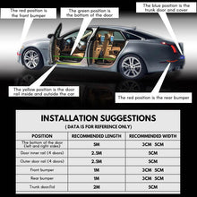 Load image into Gallery viewer, Car Carbon Fiber Threshold Sticker