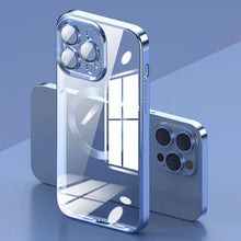Load image into Gallery viewer, Electroplating Wireless Magnetic Charging All-Inclusive Lens iPhone Case