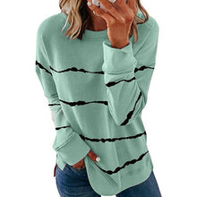 Load image into Gallery viewer, Women Casual Stripe Pullover
