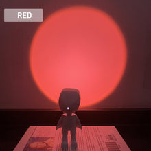 Load image into Gallery viewer, Romantic Modern Robot Sunset Lamp