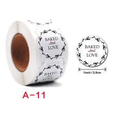 Load image into Gallery viewer, Decorative Stickers &quot;Thank you&quot; Seal Labels