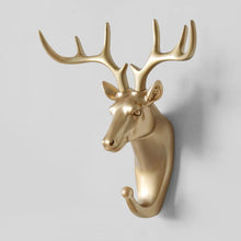 Load image into Gallery viewer, Art Animal Head Wall Hook