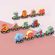 Load image into Gallery viewer, Wooden Digital Train Toy