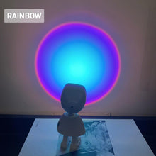 Load image into Gallery viewer, Romantic Modern Robot Sunset Lamp