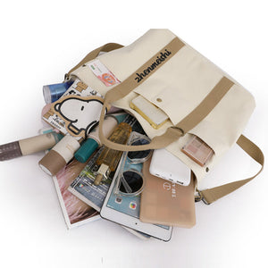 Printed Letter Crossbody Bag