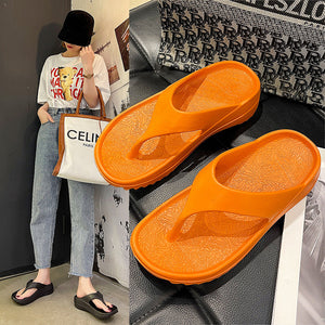 Soft Bottom Thickened Simple Beach Sandals