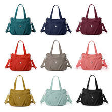Load image into Gallery viewer, Women&#39;s Crossbody Lightweight Multi-Pocket Zipper Pocket Nylon Shoulder Bag