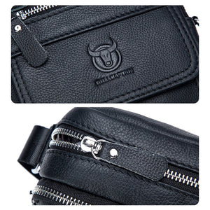 PU Leather Crossbody Bag for Men