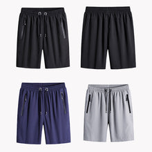 Load image into Gallery viewer, Men's Plus Size Ice Silk Stretch Shorts
